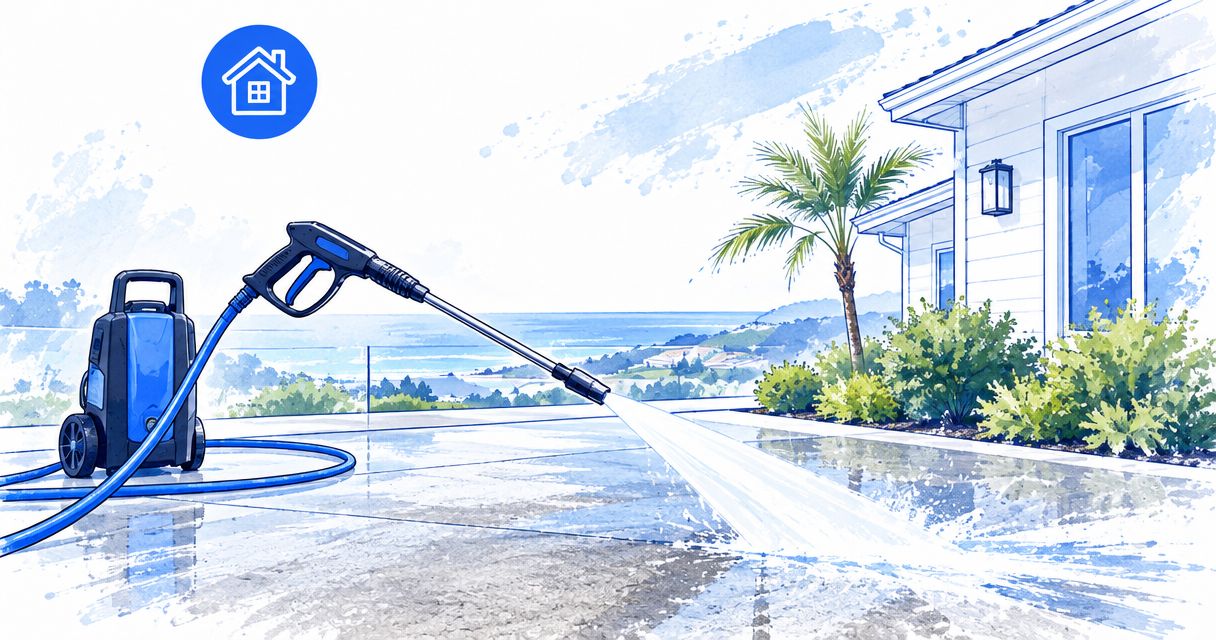 How should Ventura homeowners prepare for pressure washing?