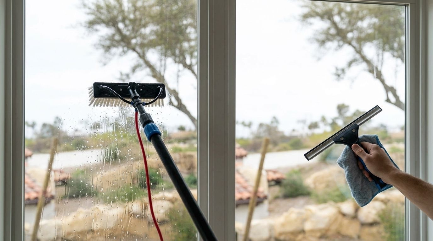 Should you book inside-and-out or exterior window cleaning?