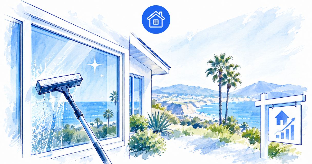 Should you clean windows before selling a Ventura home?
