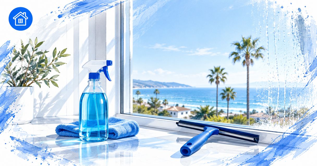 Best window cleaning solutions for salt-air homes in Santa Barbara